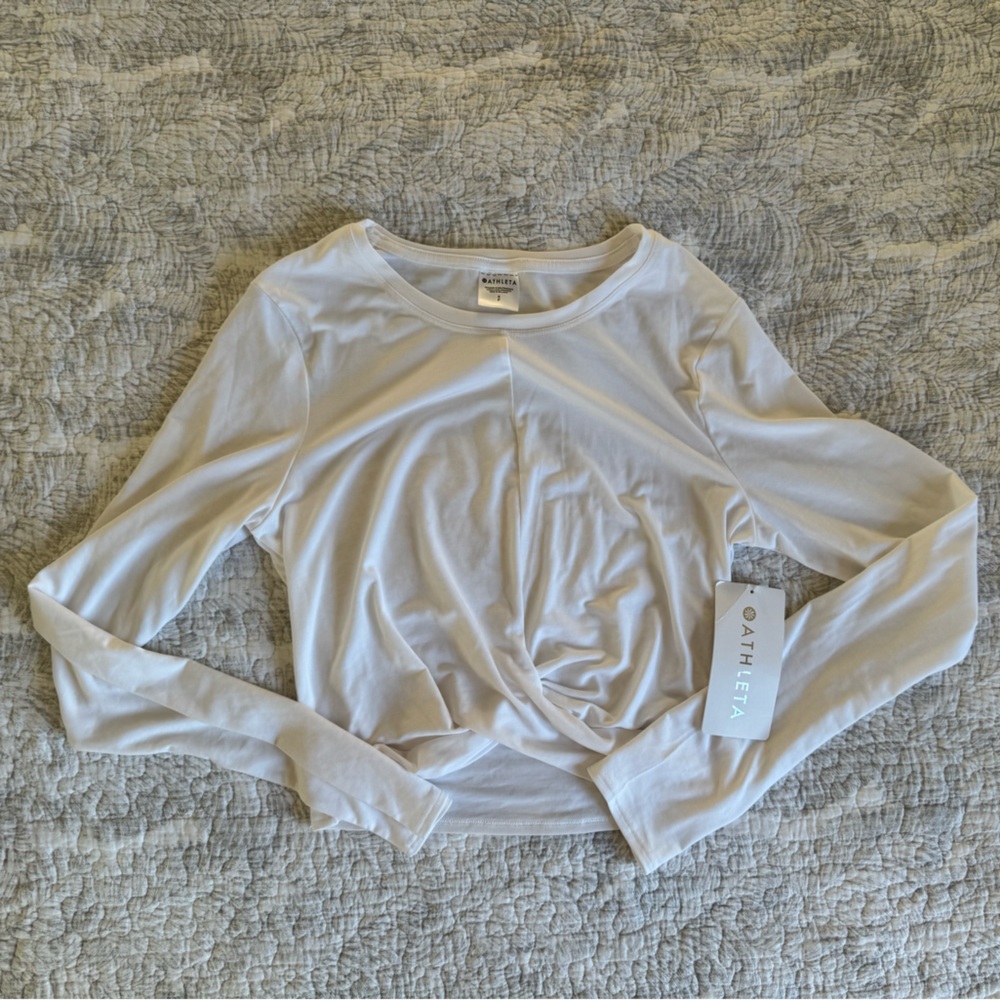 Athleta With Ease Twist Top